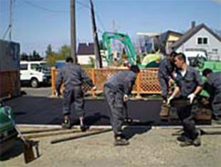 アスファルト工事その1